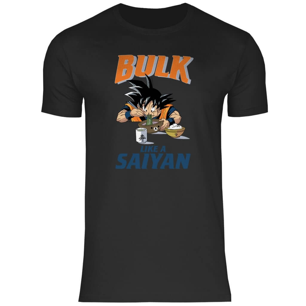 Frontansicht Bulk T-Shirt Black für Männer