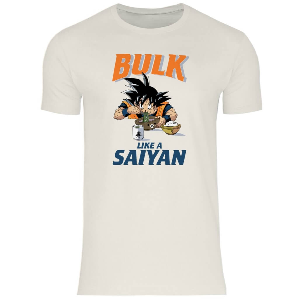 Frontansicht Bulk T-Shirt Natural für Männer