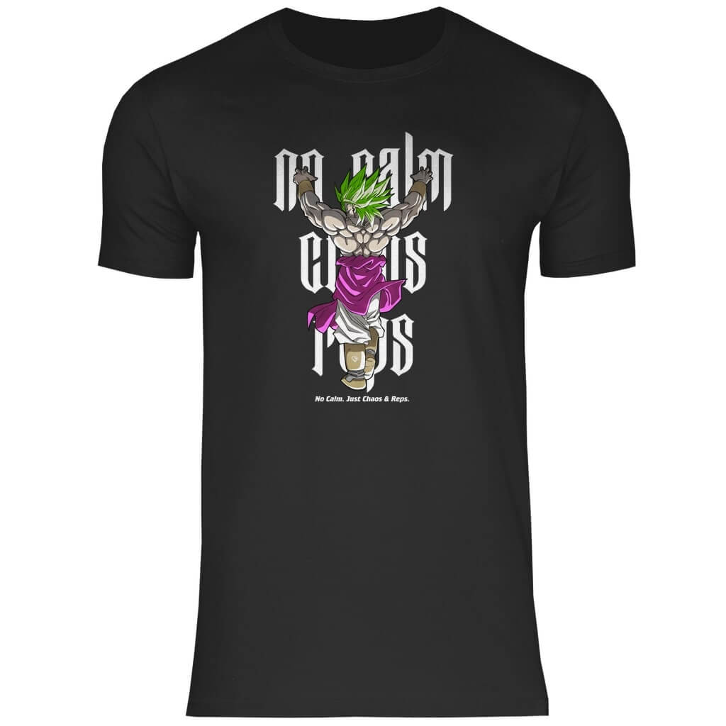 Frontansicht Chaos T-Shirt Black für Männer