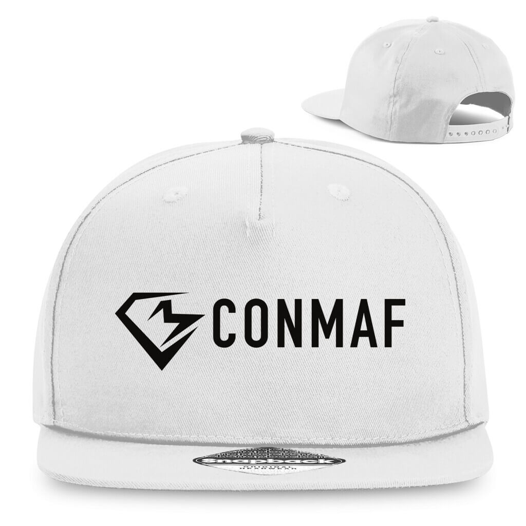 Conmaf Cap White Snapback für Männer und Frauen