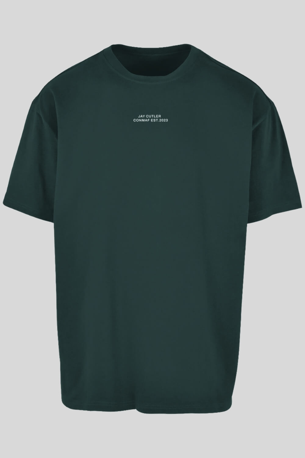 Frontansicht Done Oversize T-Shirt Green für Männer und Frauen