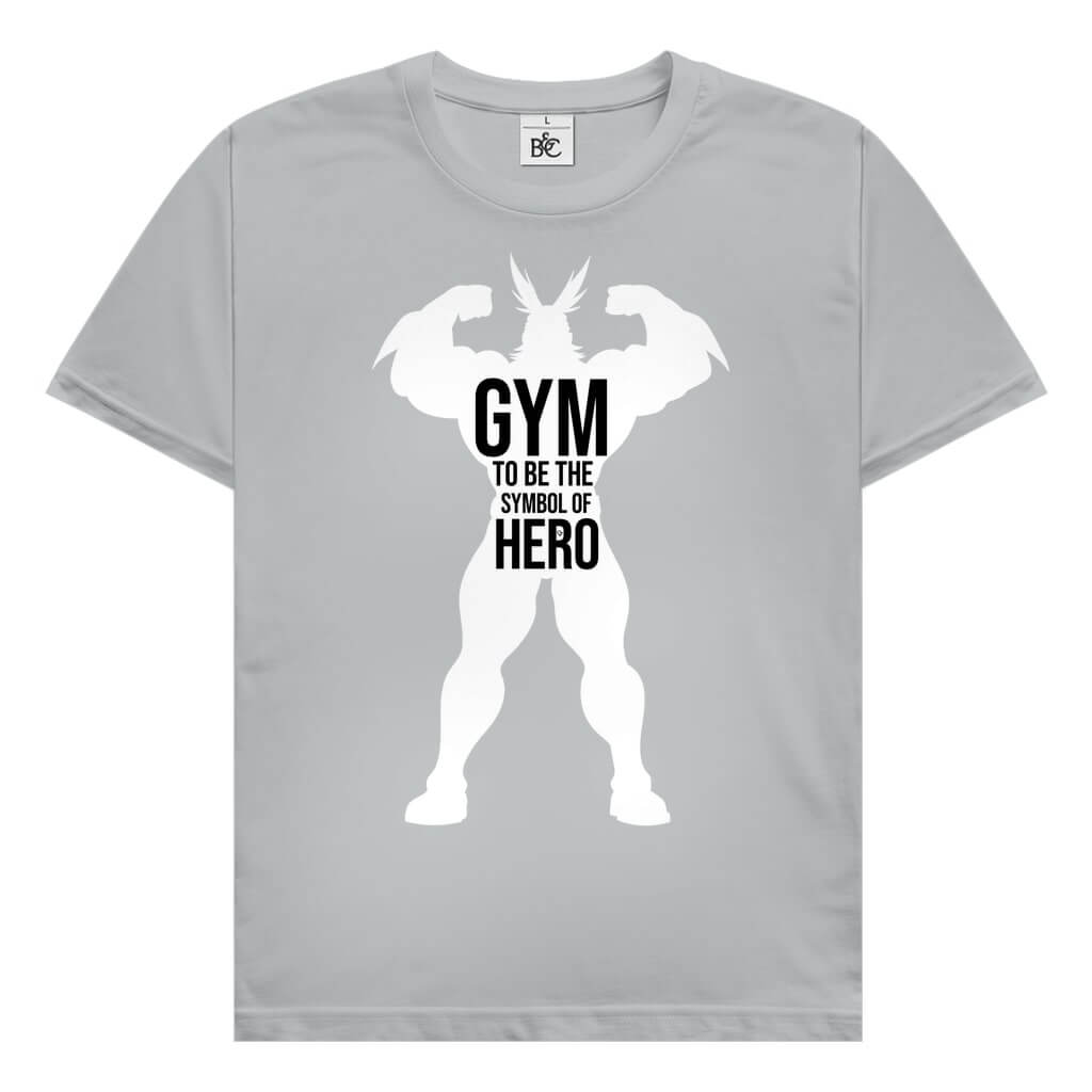 Frontansicht Hero T-Shirt Grey für Männer