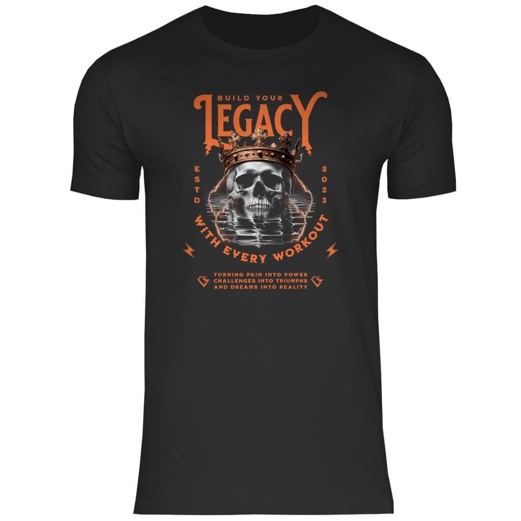 Frontansicht Legacy T-Shirt Black für Männer