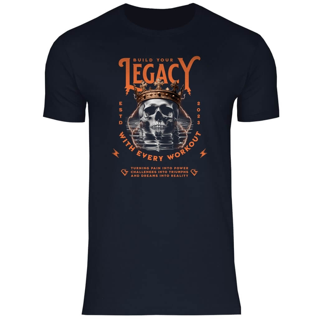Frontansicht Legacy T-Shirt Navy für Männer