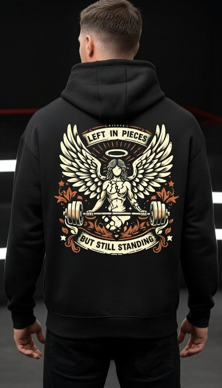 Angel Hoodie Back