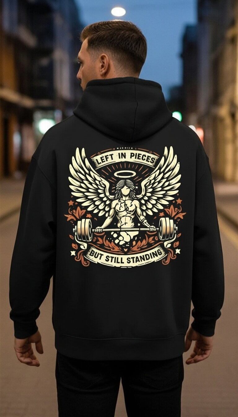 Angel Hoodie Lifestyle