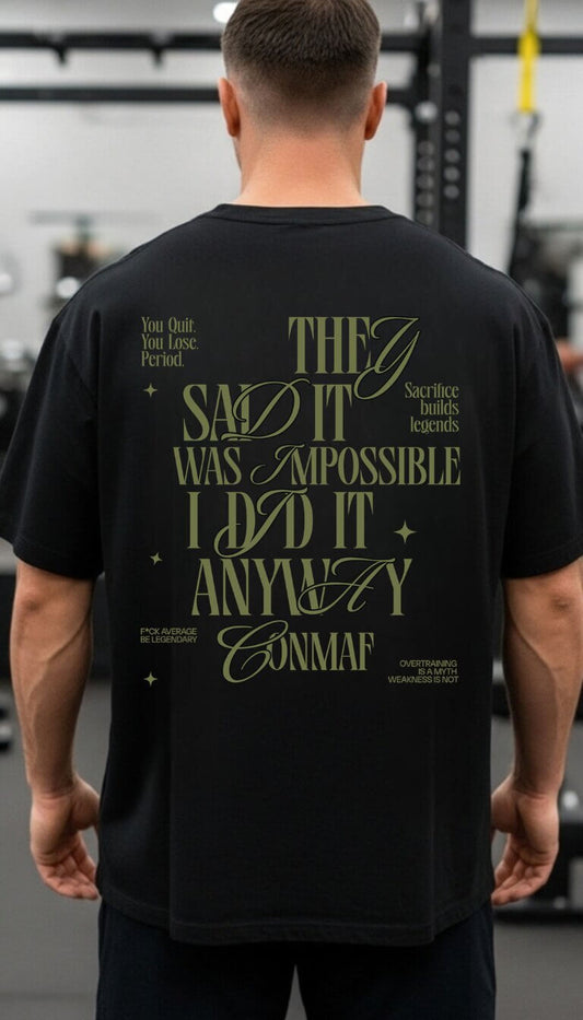 Anyway Oversize Shirt Back