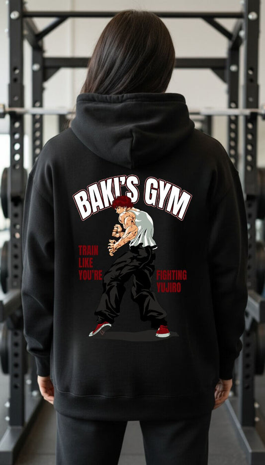 Baki Hoodie Back
