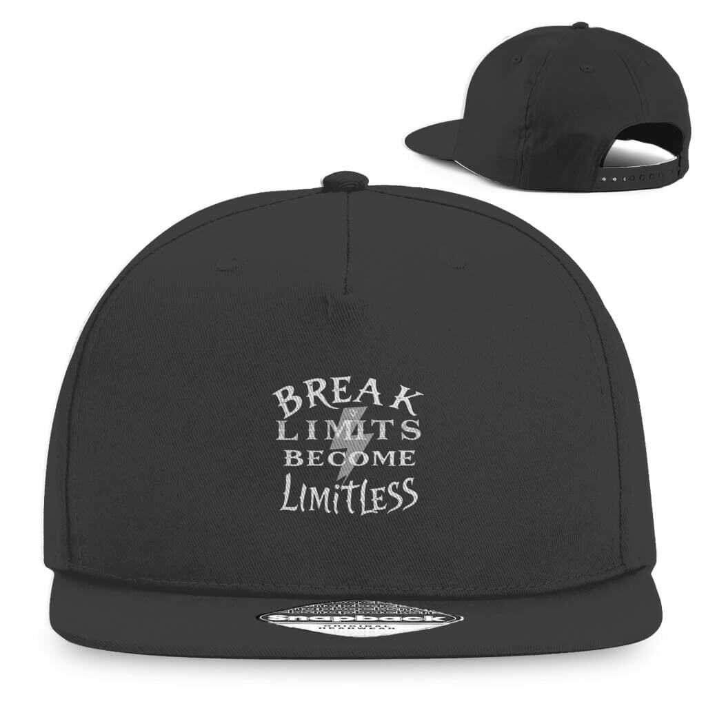 Break Limits Cap Graphite Snapback für Männer und Frauen