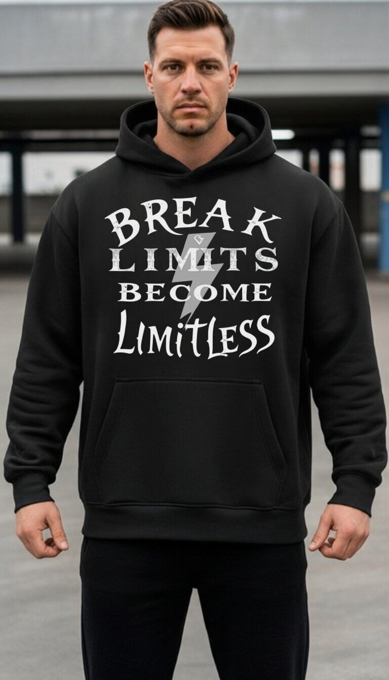Break Limits Hoodie Lifestyle