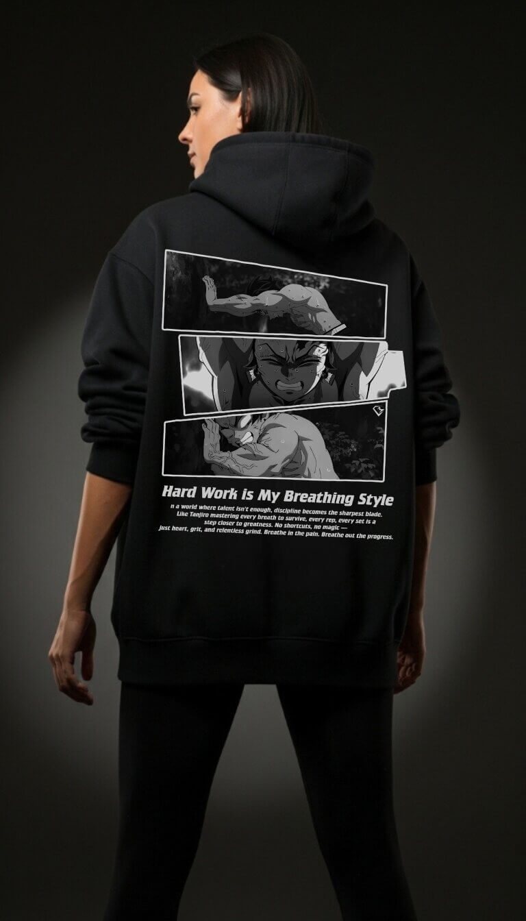 Breathing Hoodie Back