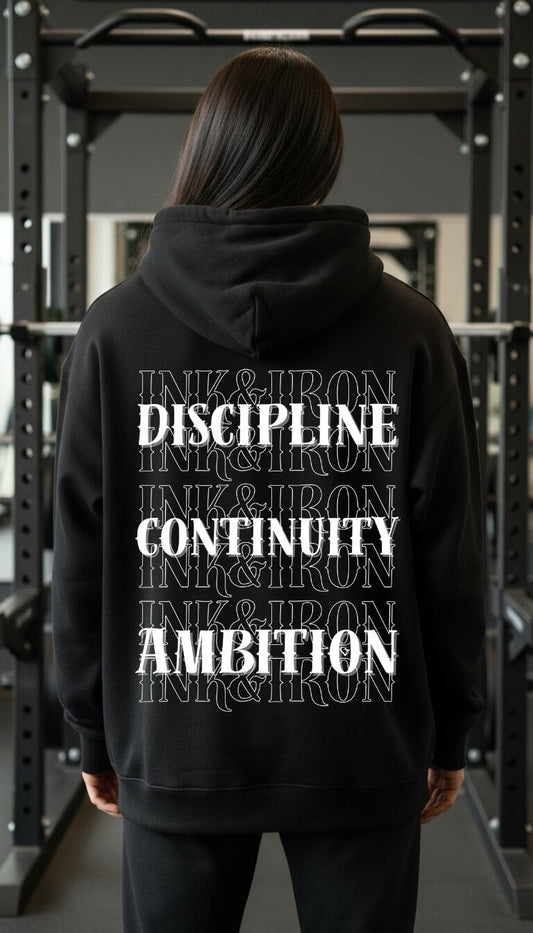 Discipline Hoodie Back