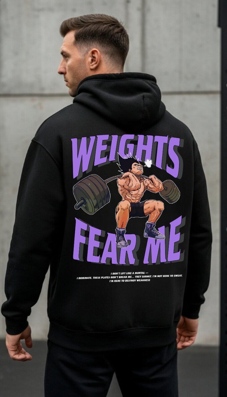 Fear Me Hoodie Back