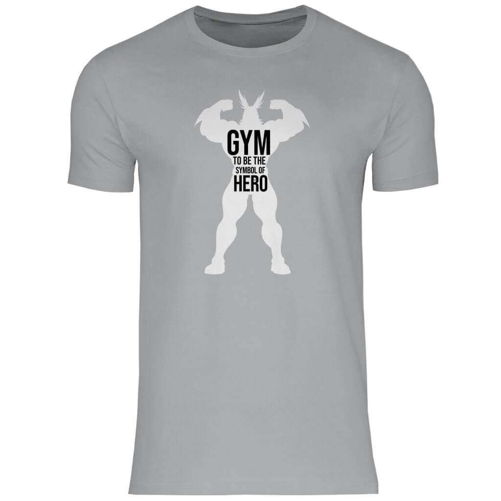 Frontansicht Hero T-Shirt Grey für Männer