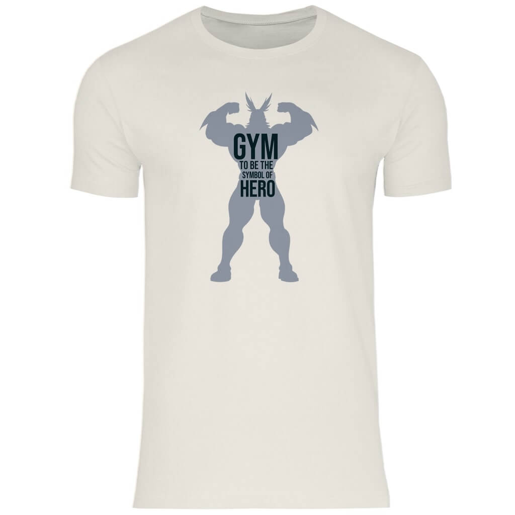 Frontansicht Hero T-Shirt Natural für Männer