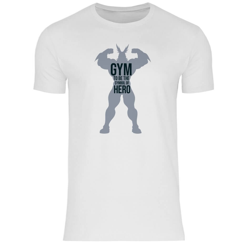 Frontansicht Hero T-Shirt White für Männer