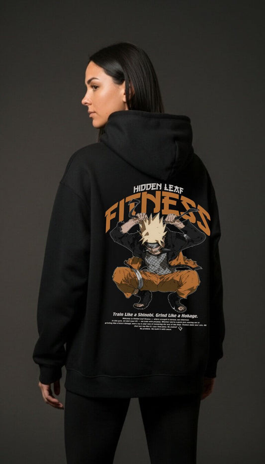 Hidden Leaf Hoodie Back