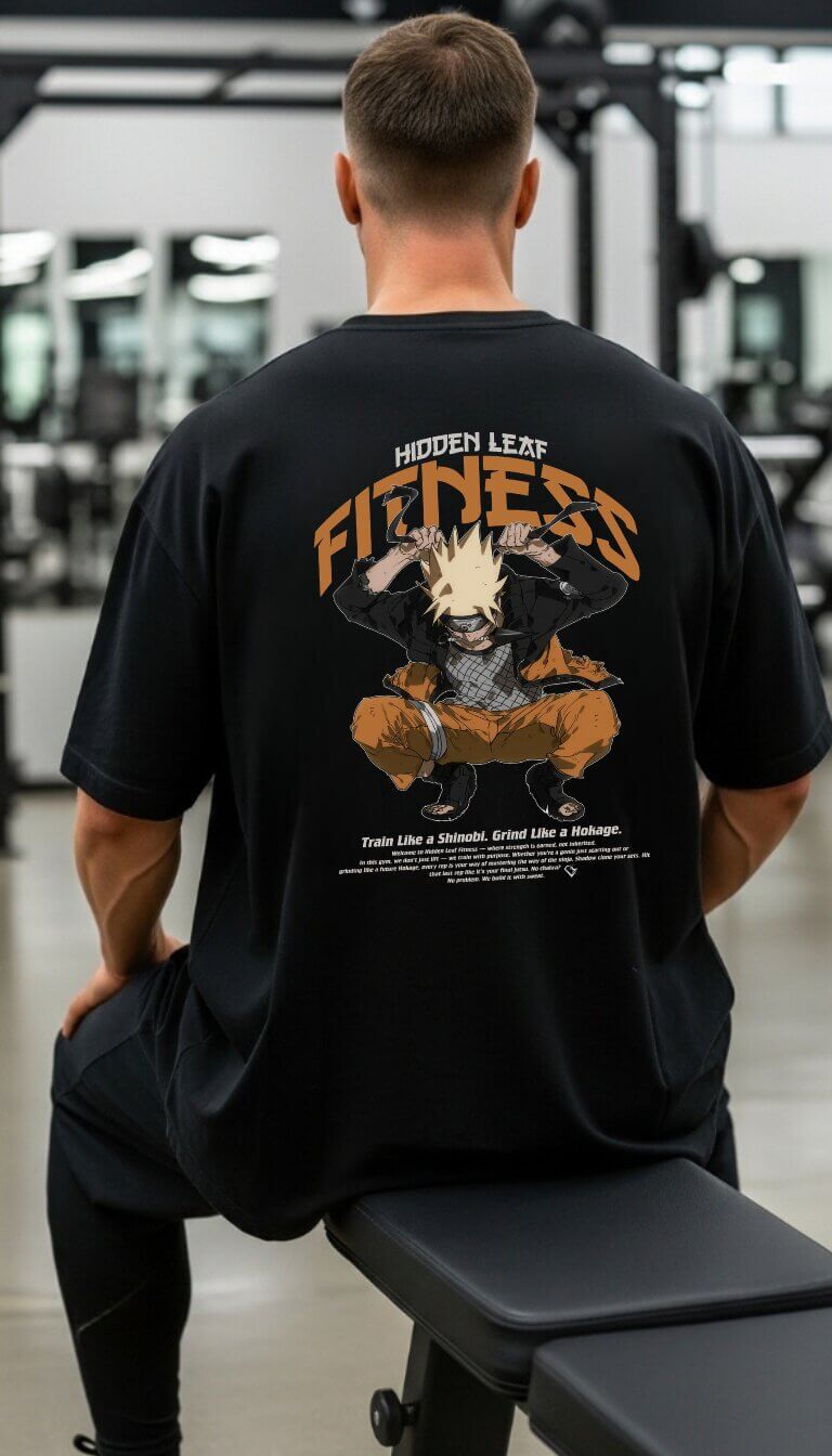 Hidden Leaf Oversize Shirt Lifestyle
