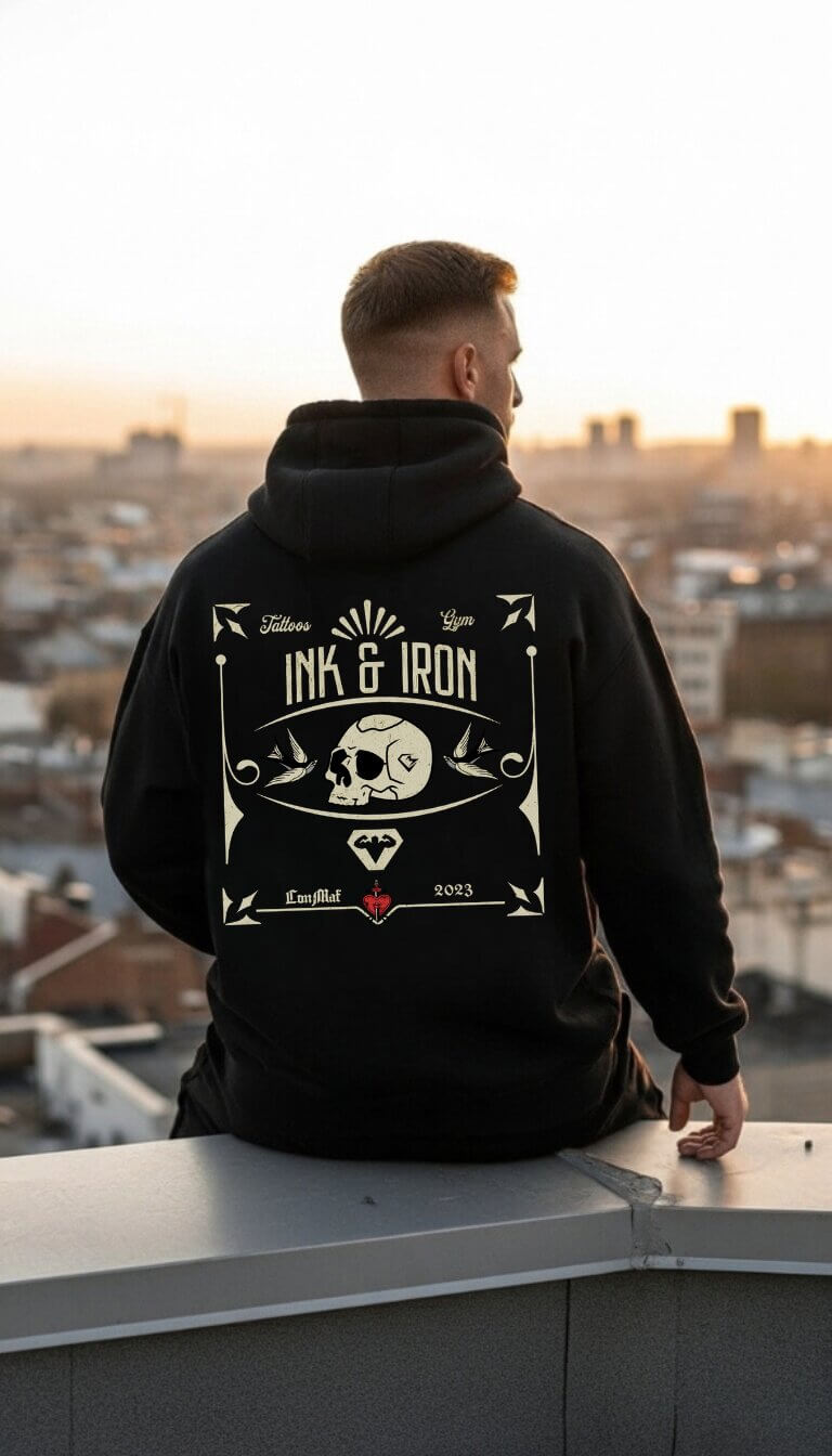 Ink Hoodie Lifestyle