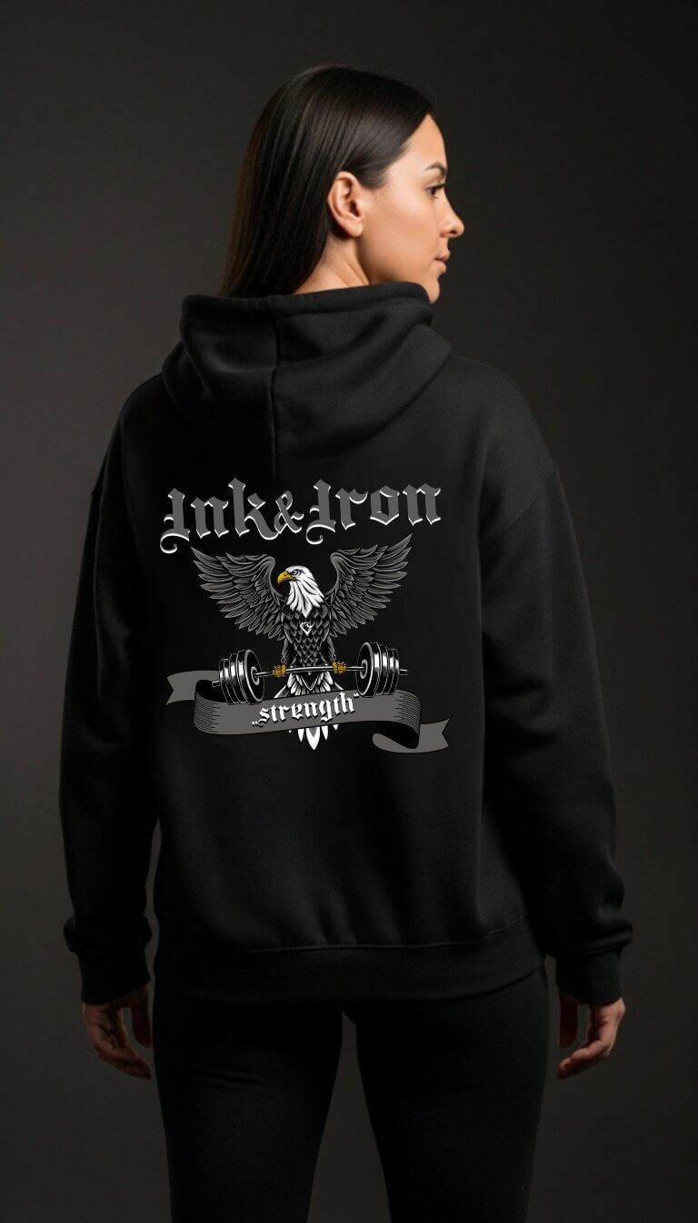 Ink&Iron Hoodie Back