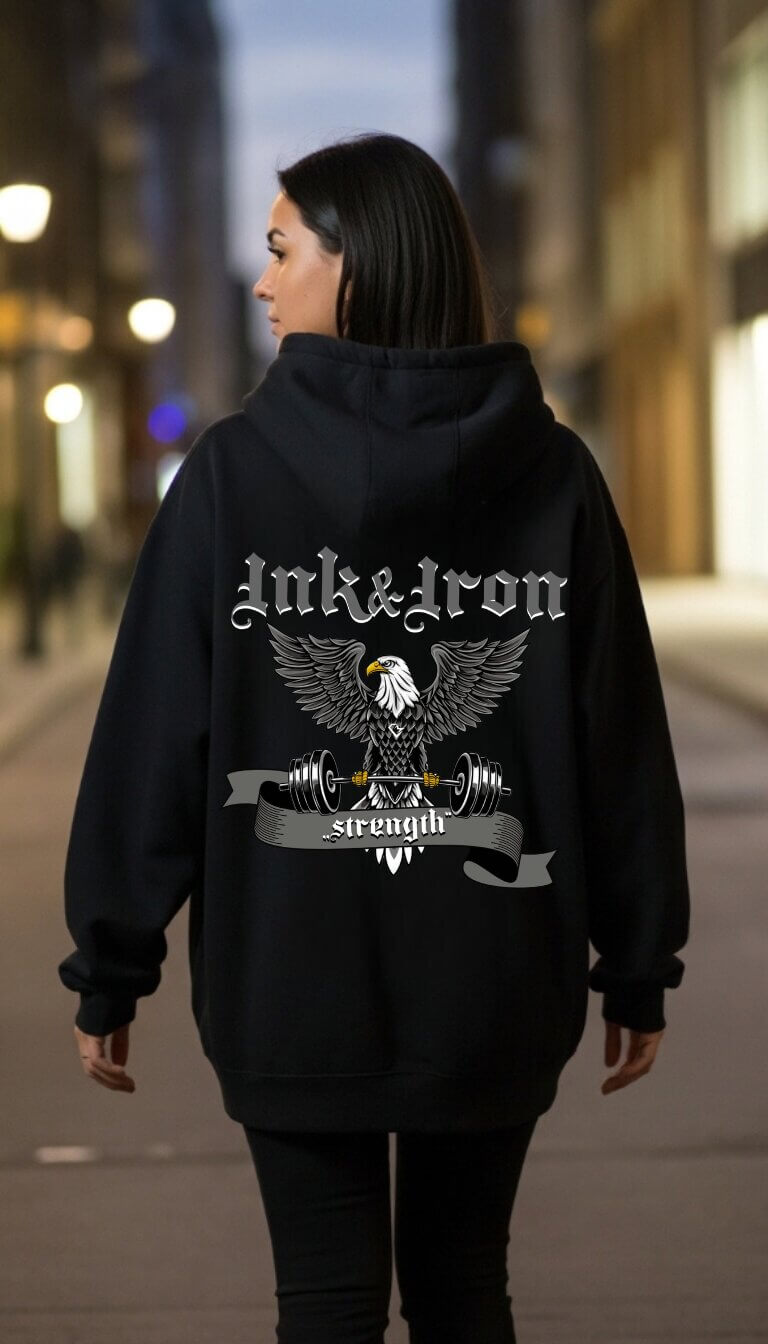 Ink&Iron Hoodie Lifestyle