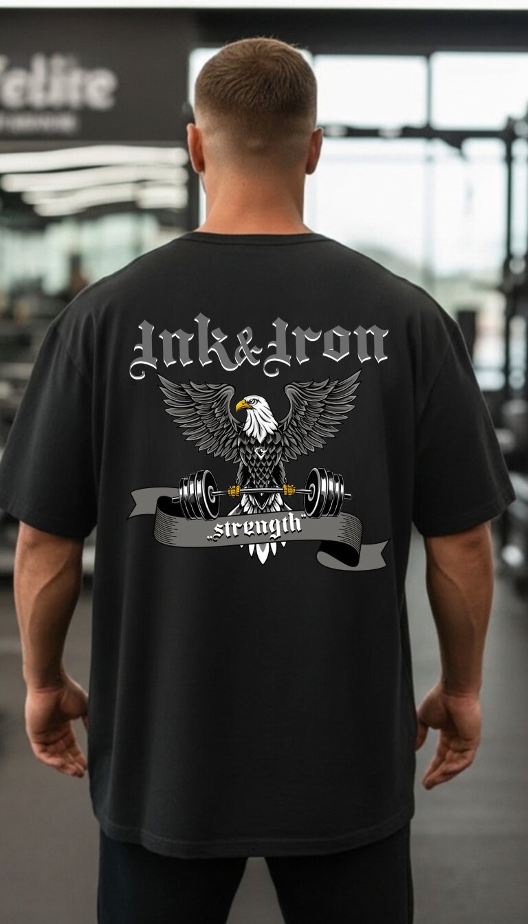 Ink&Iron Oversize Shirt Back