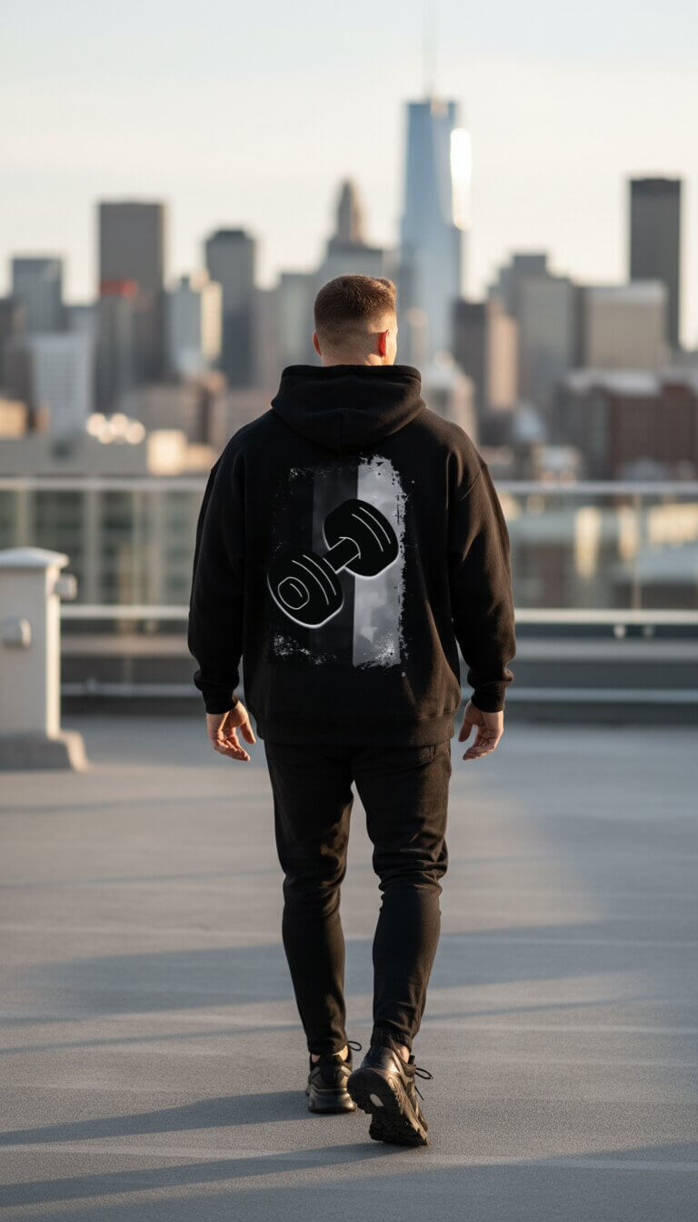 Iron Pride Hoodie Lifestyle