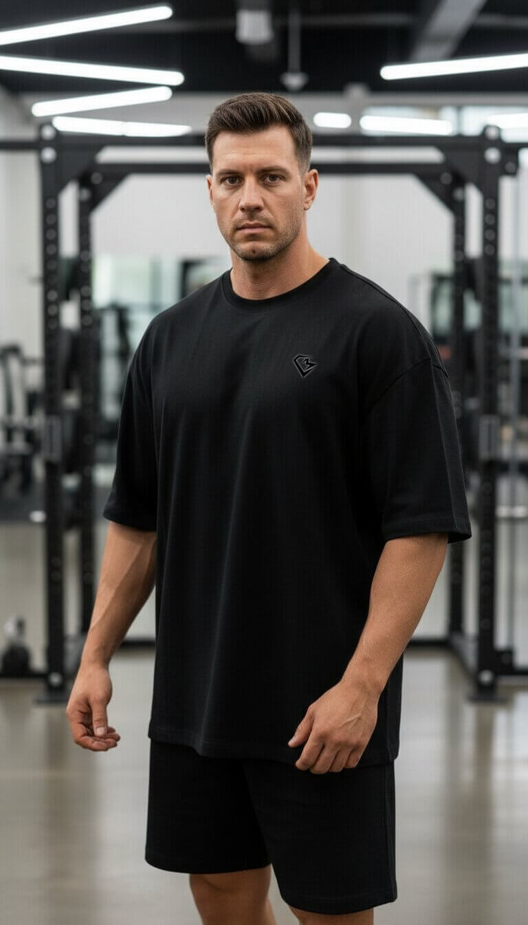 Iron Strength Oversize Shirt Front
