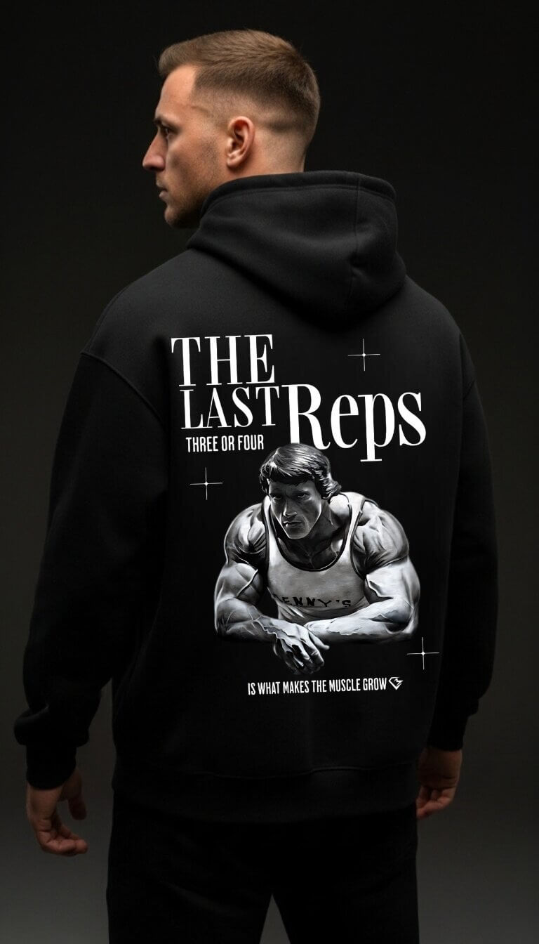 Last Reps Hoodie Back