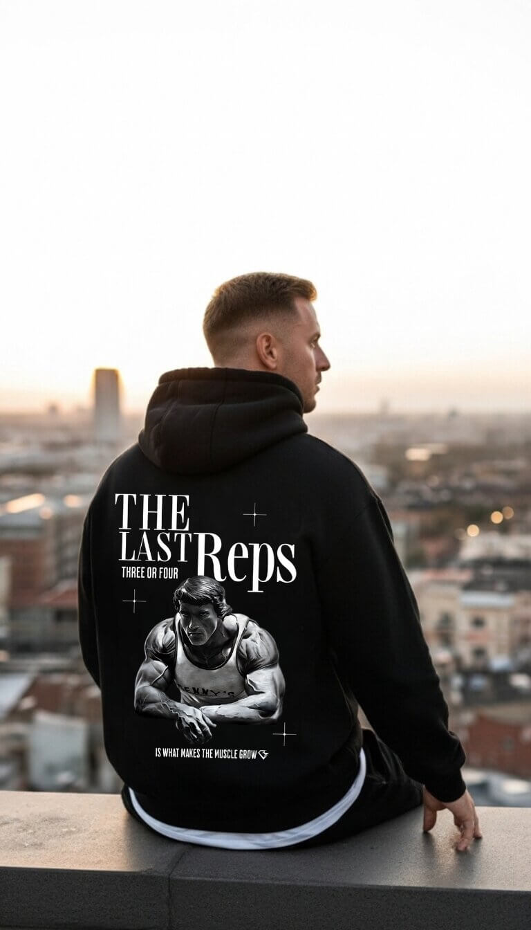 Last Reps Hoodie Lifestyle