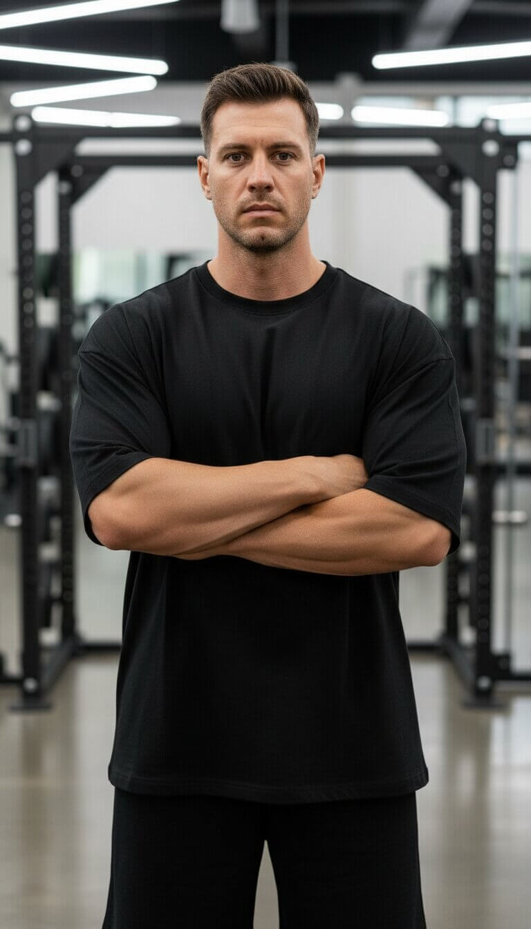 Last Reps Oversize Shirt Front