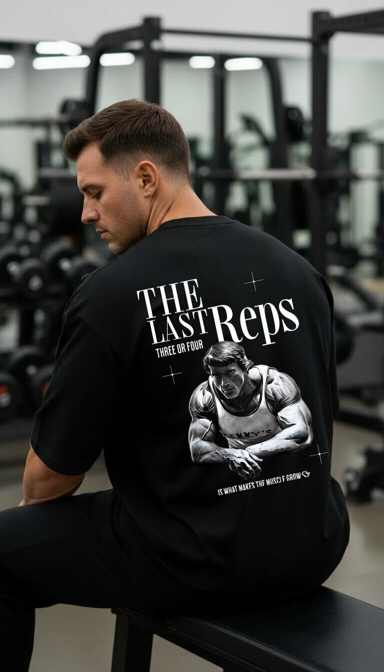Last Reps Oversize Shirt Lifestyle