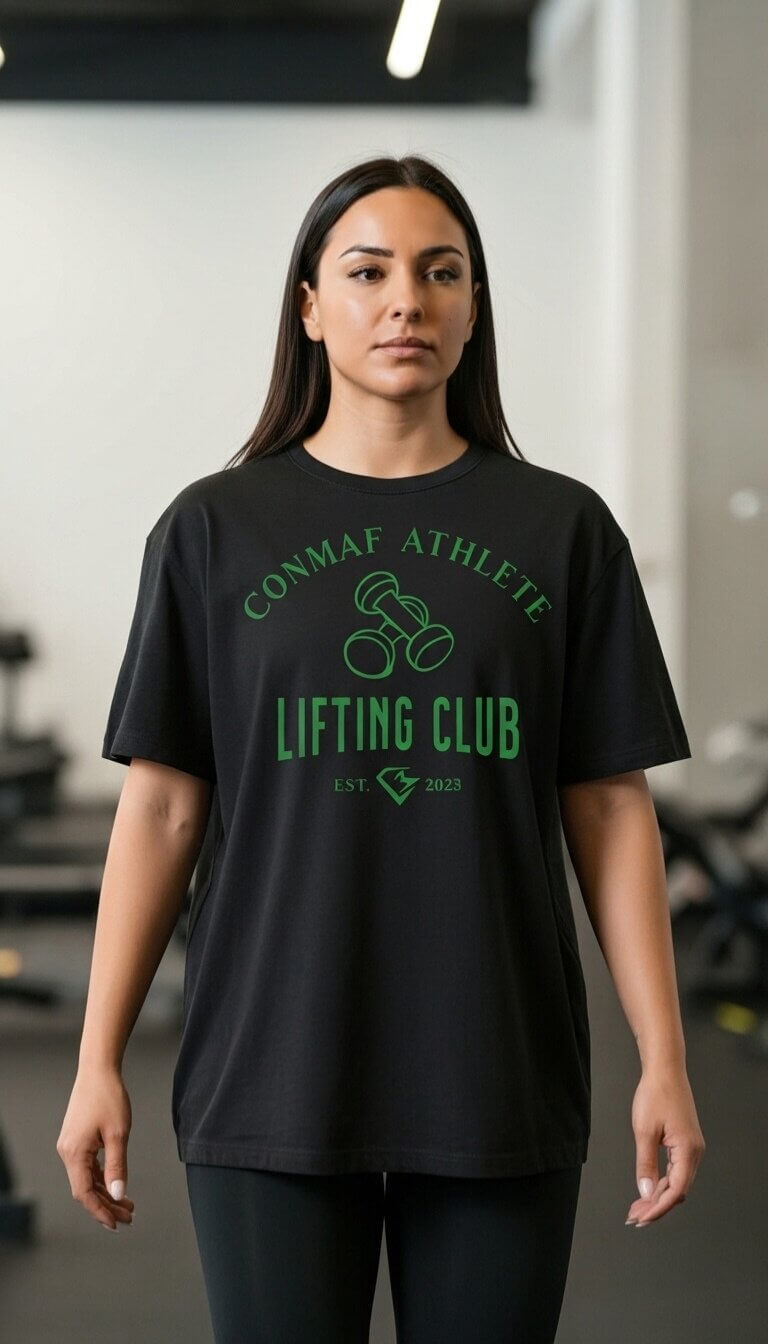 Lifting Club Oversize Shirt Front