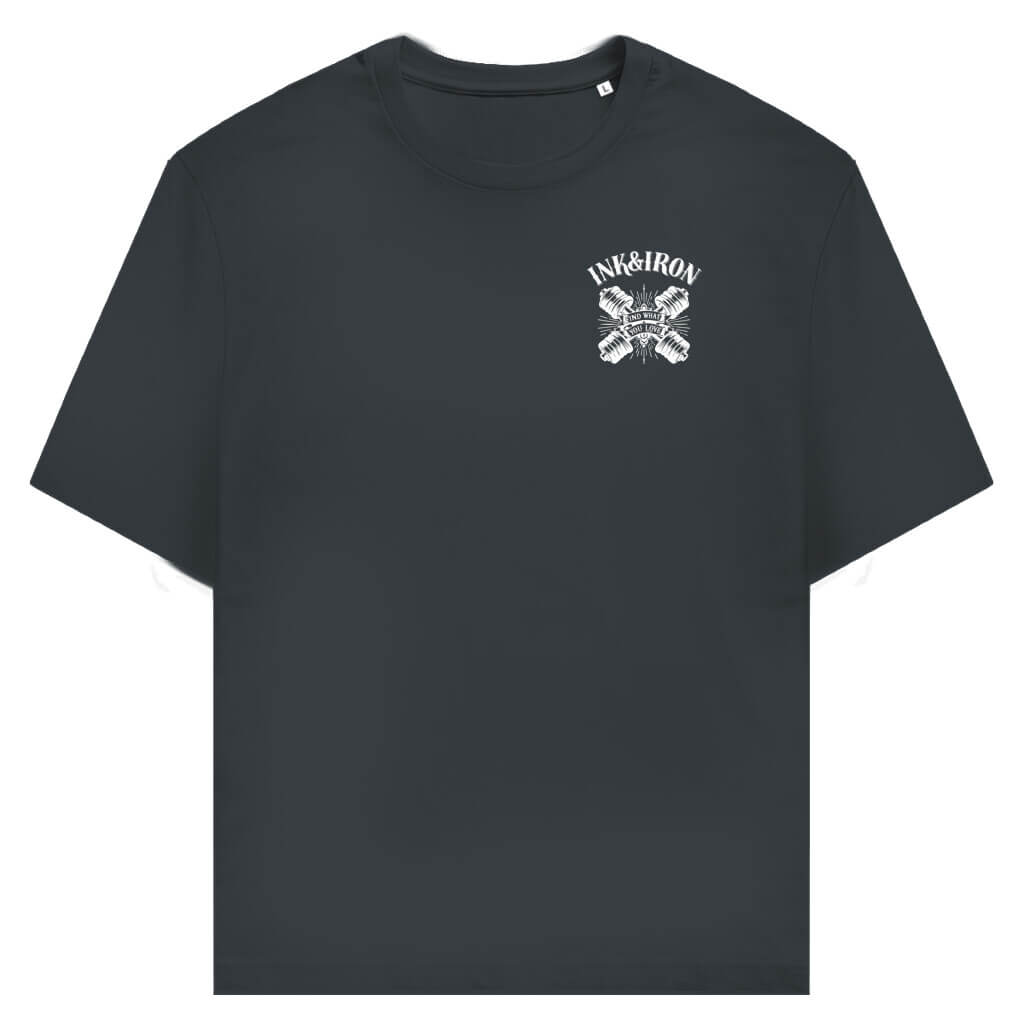 Love Daily T-Shirt Anthracite für Männer und Frauen