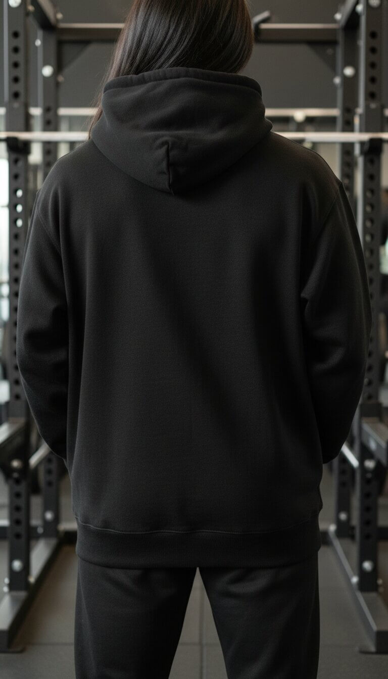 Love Hoodie Back