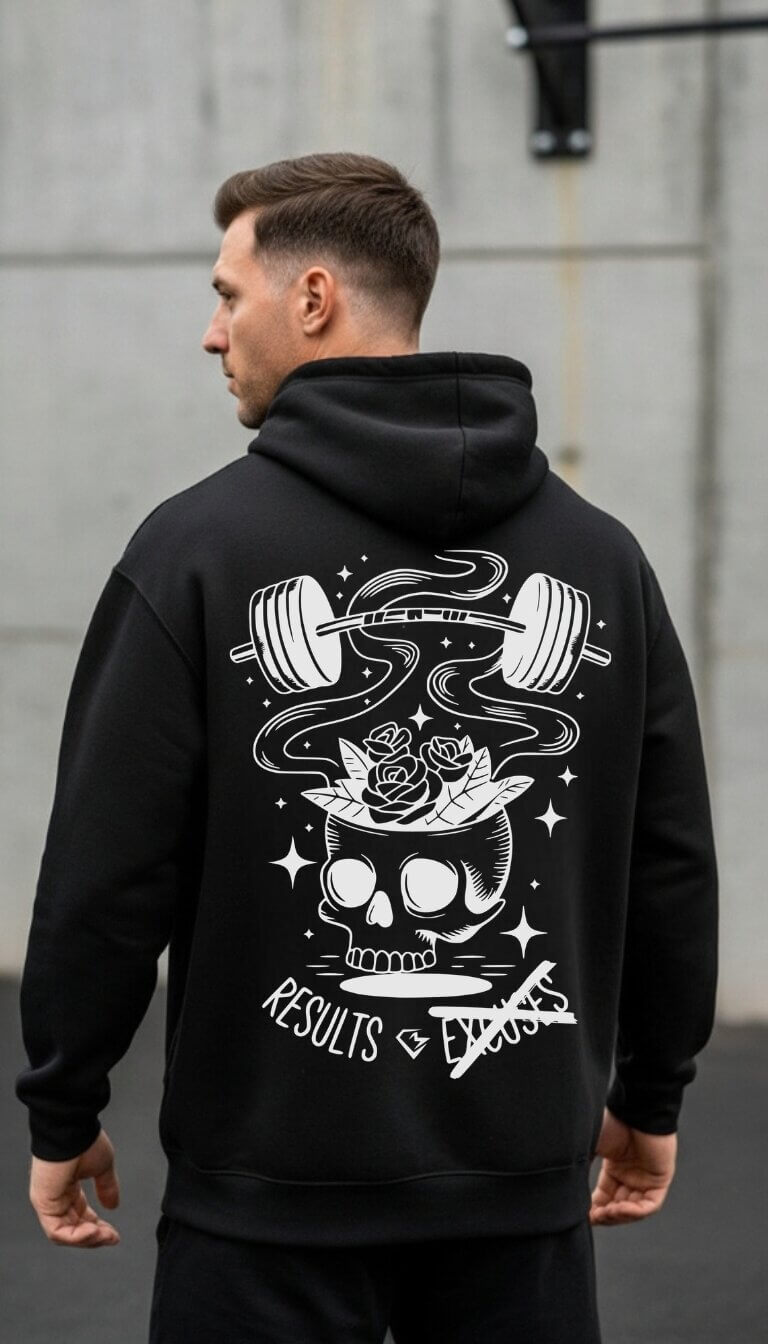 No Excuses Zipper Back