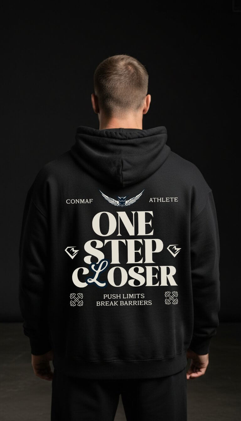 One Step Closer Hoodie Back
