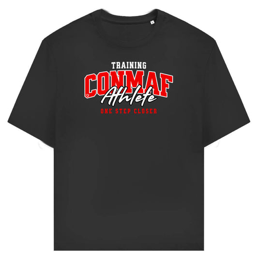 Frontansicht One Step Daily T-Shirt Black für Männer und Frauen