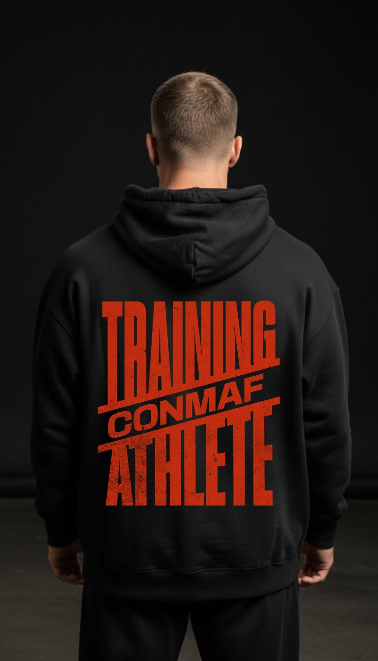 Orange Hoodie Back