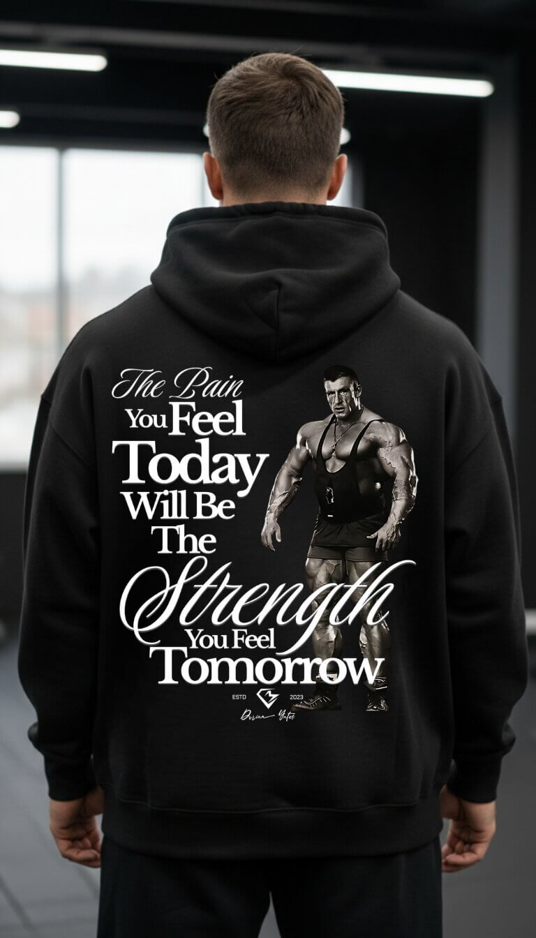 Pain Hoodie Back