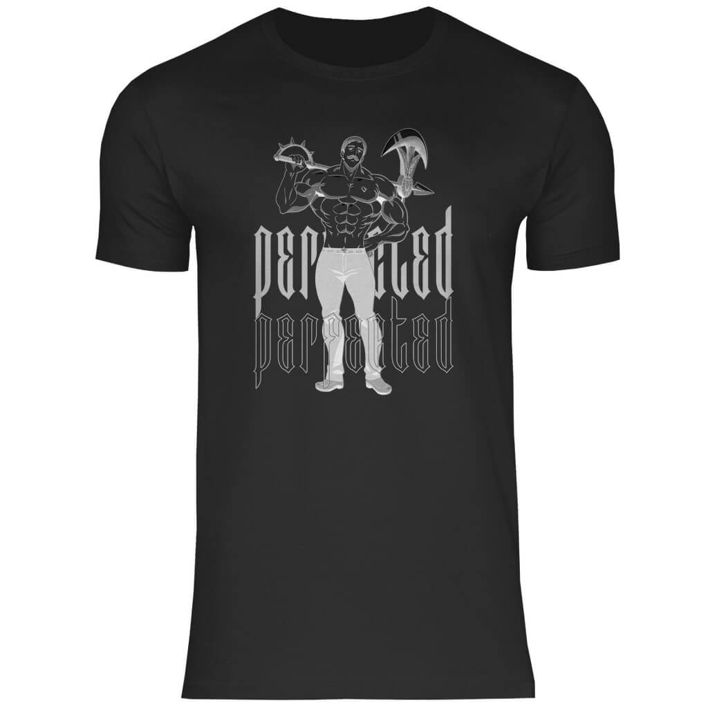 Frontansicht Perfected T-Shirt Black für Männer