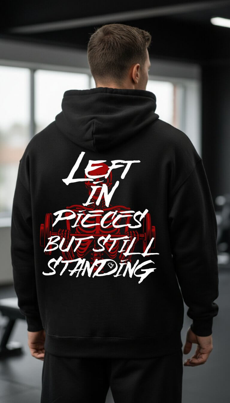 Pieces Hoodie Back