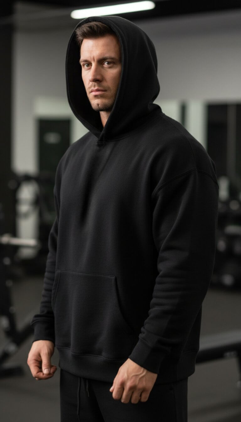 Pieces Hoodie Front