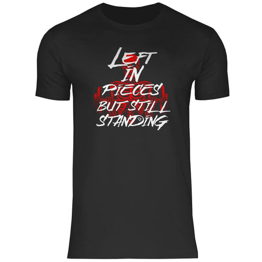 Frontansicht Pieces T-Shirt Black für Männer