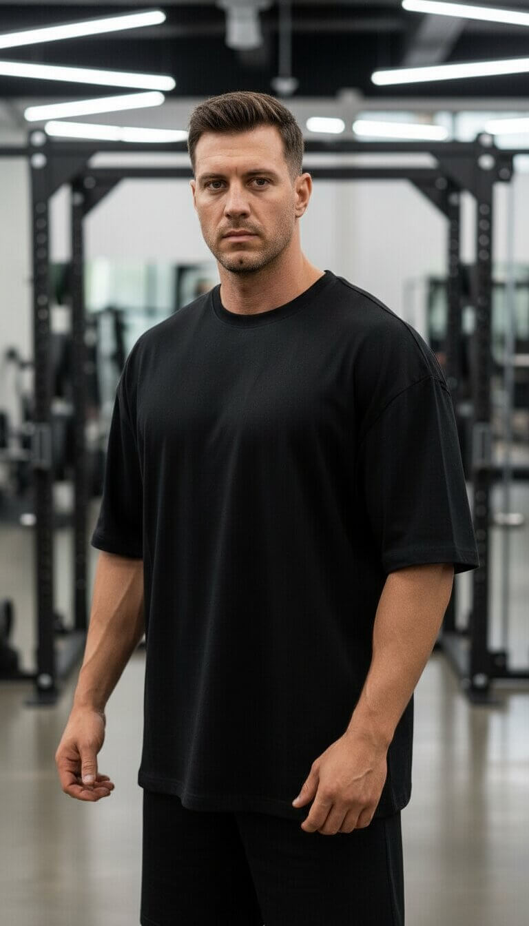 Power Oversize Shirt Front
