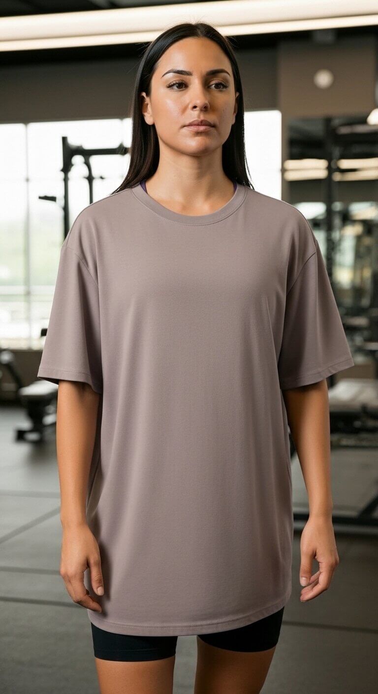 Power Up Oversize Shirt Front
