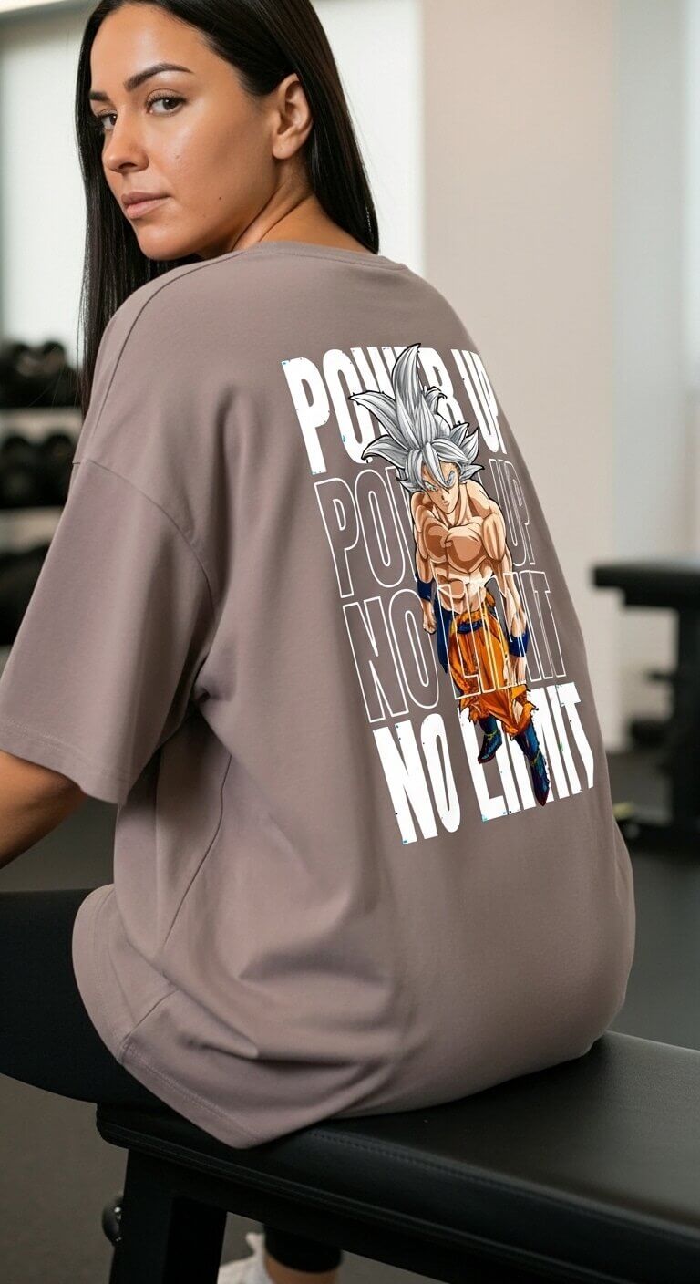 Power Up Oversize Shirt Lifestyle
