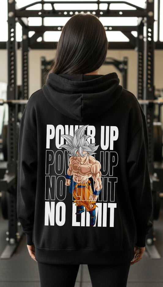 Power Up Zipper Back