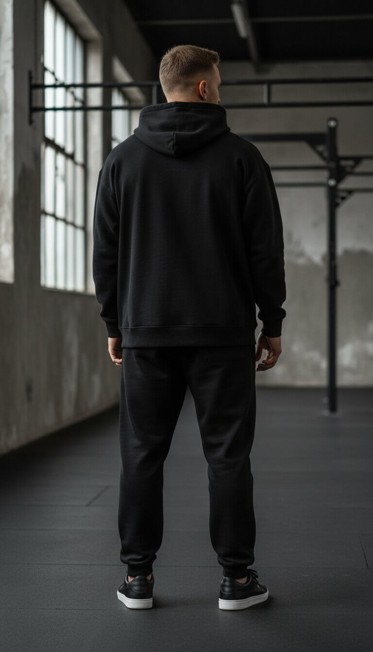 Skull Hoodie Back