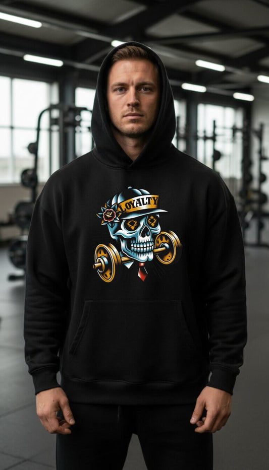 Skull Hoodie Front